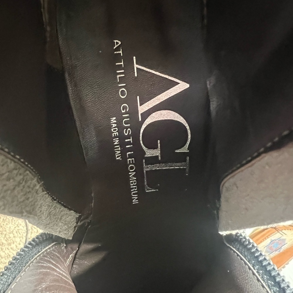 AGL Attilio Giusti Leombruni Women Ella Booties gray size 39 Italian size 9 US - Picture 14 of 14